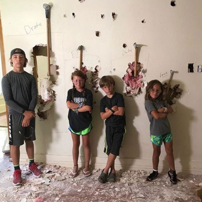Joanna Gaines, Chip Gaines, Kids